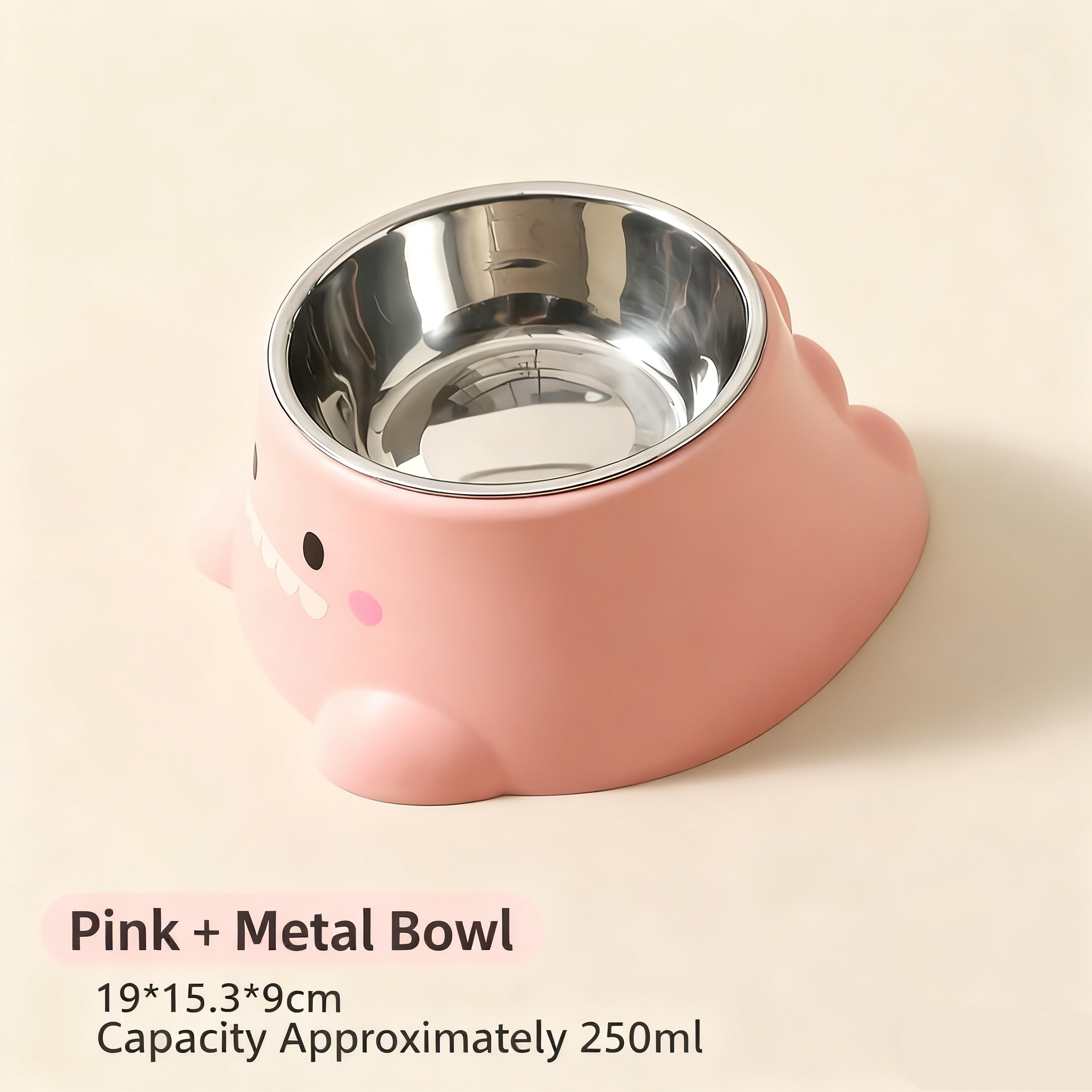 Stainless Steel Anti-Choke Bowl for Cats