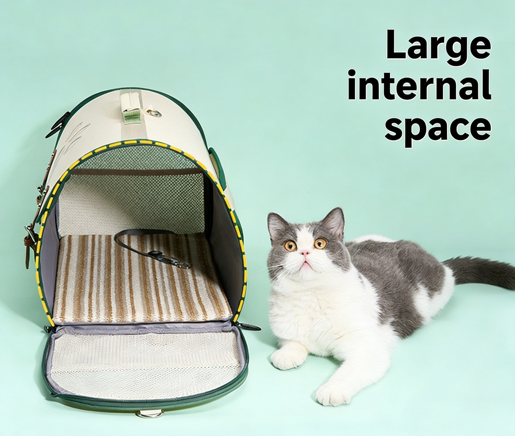 M&Miucy Multifunctional Large Capacity Portable Pet Backpack Carrier