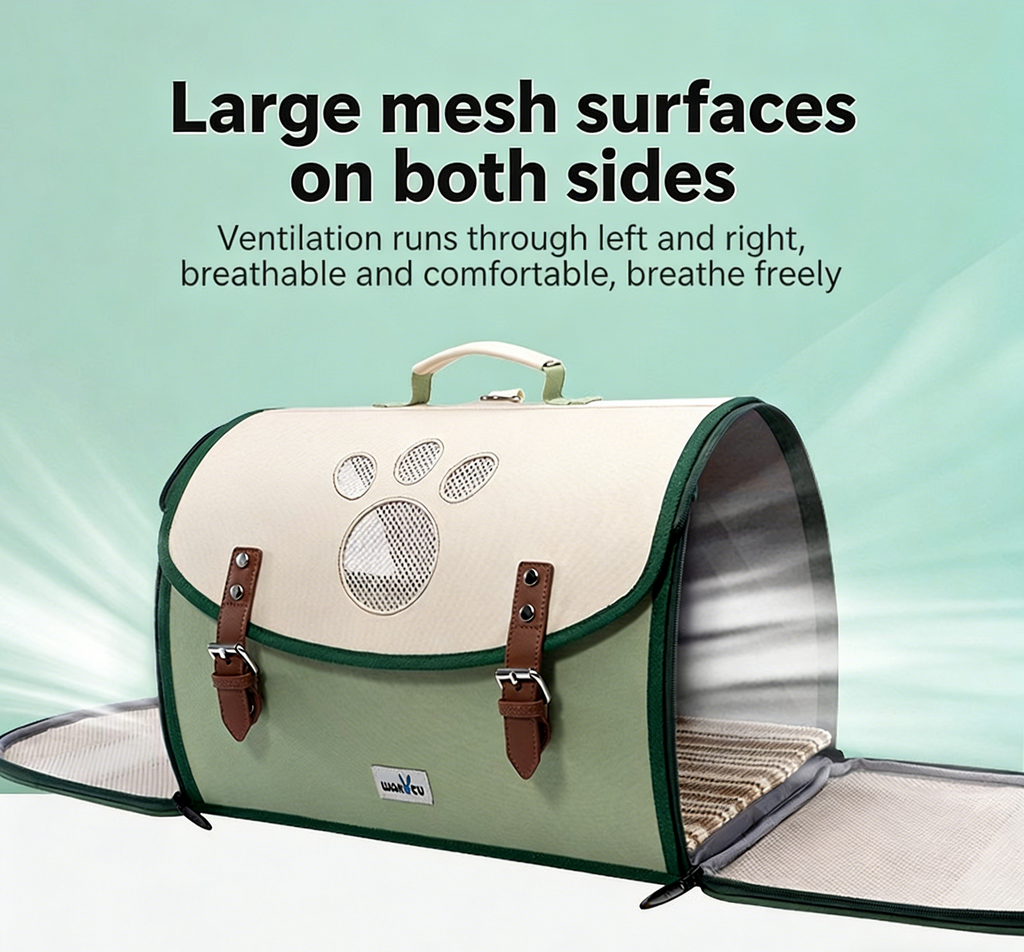 M&Miucy Multifunctional Large Capacity Portable Pet Backpack Carrier