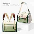 M&Miucy Multifunctional Large Capacity Portable Pet Backpack Carrier