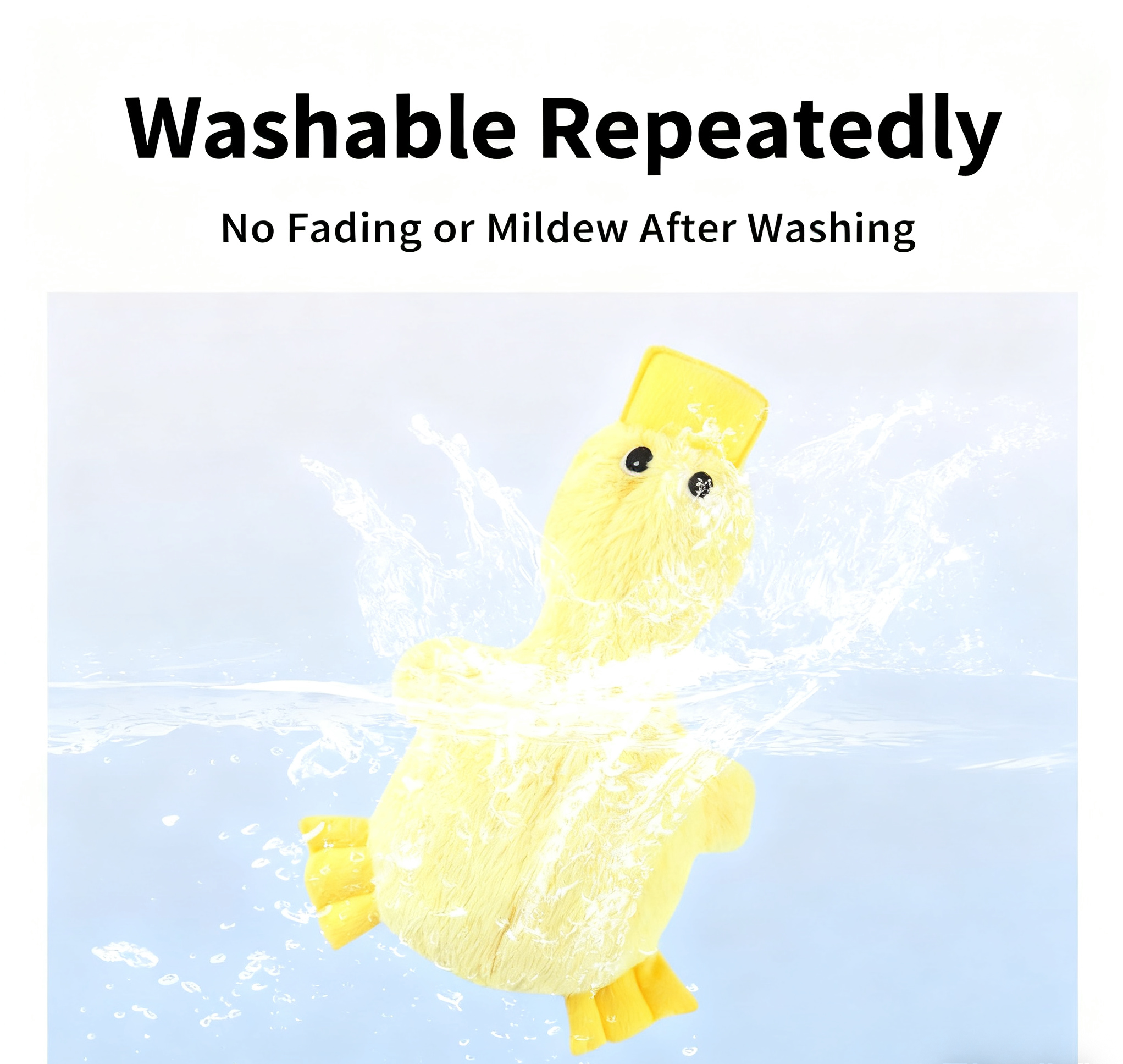 Plush Pet Toy with Squeaker for Cats & Dogs