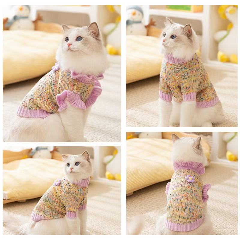 Ditsy Floral Cat Dress