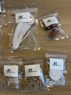 M&Miucy Edible Pet Treats - Freeze-Dried Chicken Breast, Teeth-Cleaning, Individual Small Packs, Universal for Dogs & Cats