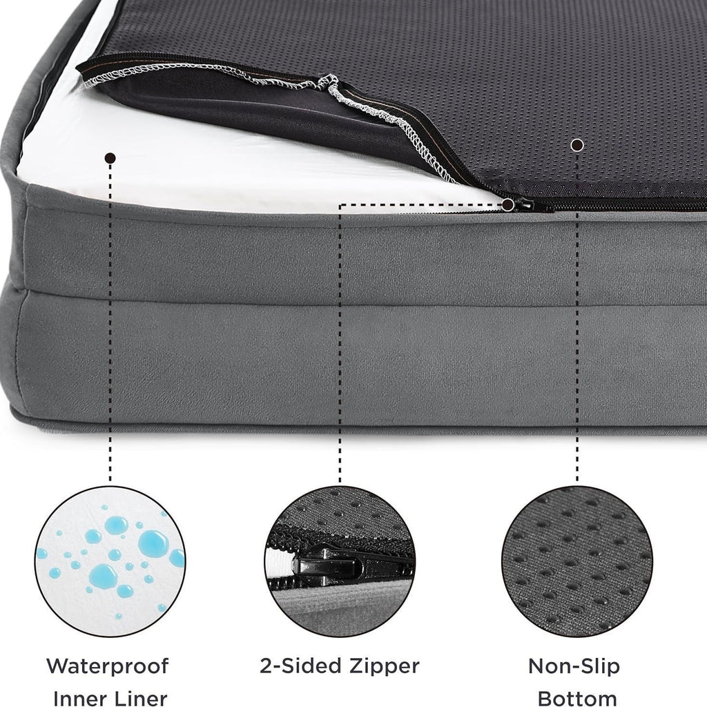 M&Miucy Custom Dog Sofa Bed, All-Season Pet Bed, Breathable & Warm