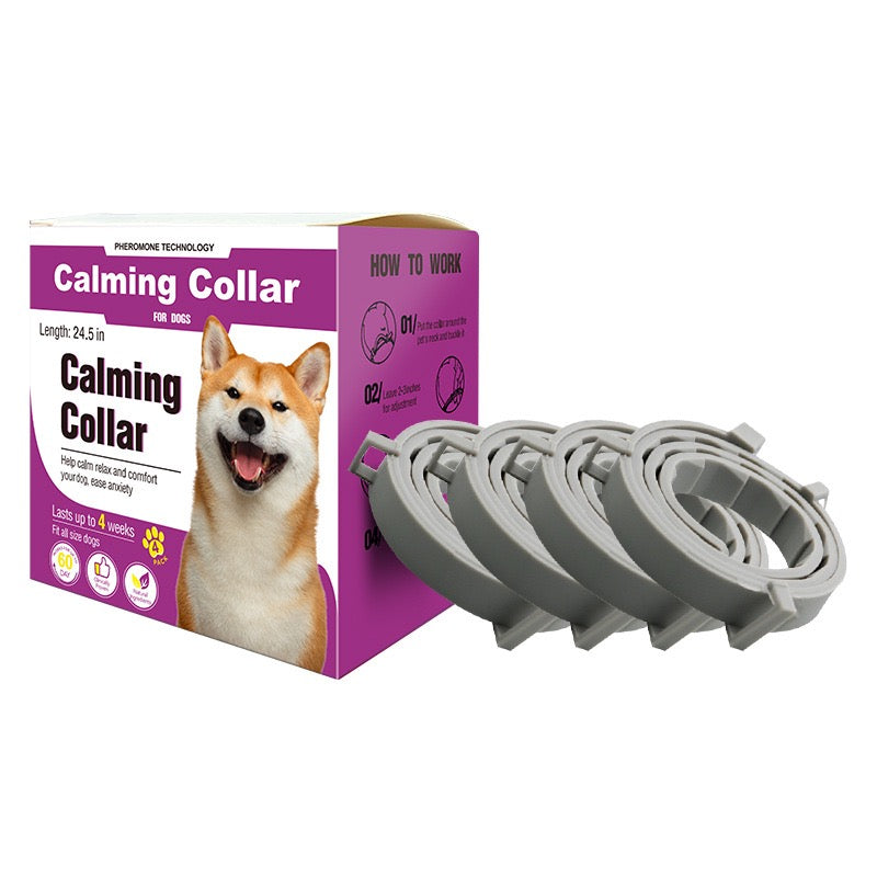 M&Miucy Pet Calming Pheromone Collar for Anxiety & Stress Relief