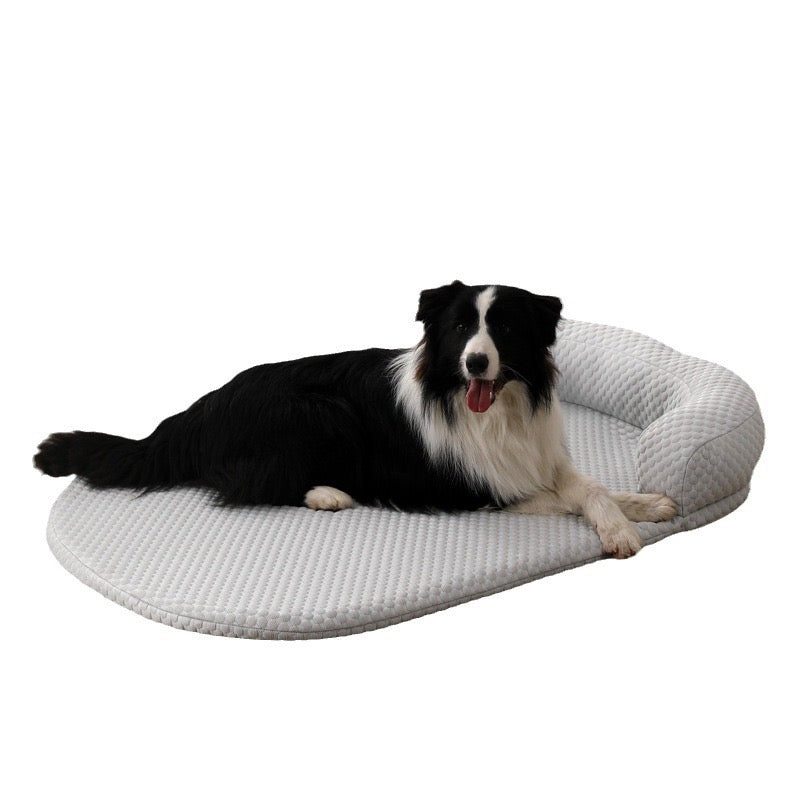 Summer Ice Beads Cooling Pet Mat, Breathable Cool Dog Cat Bed Pad