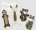 Durable Squeaky Plush Dog Toy for Medium & Large Dogs, Teething & Boredom Relief