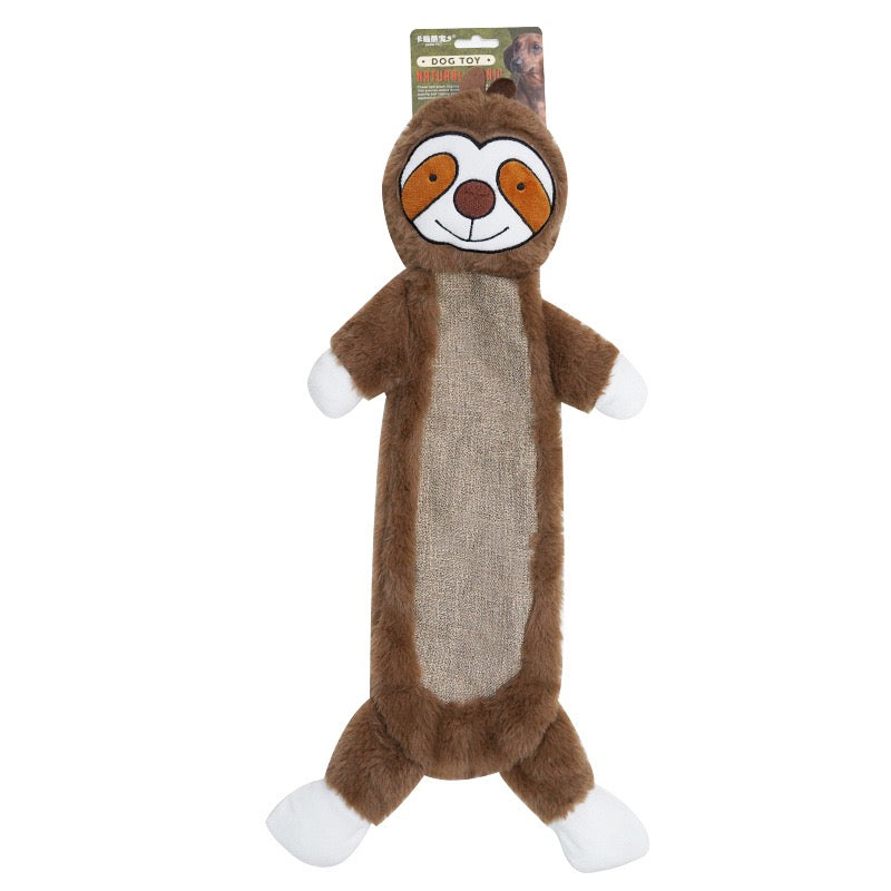 Durable Squeaky Plush Dog Toy for Medium & Large Dogs, Teething & Boredom Relief