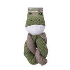Durable Squeaky Plush Dog Toy for Medium & Large Dogs, Teething & Boredom Relief