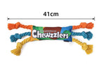Rainbow Twisted Candy Dog Toy, Squeaky Durable Chew Toy
