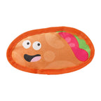 Hamburger & Fries Dog Toys, Squeaky Durable Chew Toys for Small Large Dogs