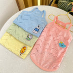 Thin Breathable Dog Suspender Clothes for Small Medium Dogs Cats