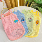 Thin Breathable Dog Suspender Clothes for Small Medium Dogs Cats