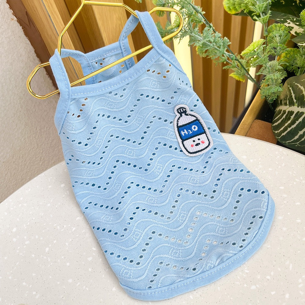 Thin Breathable Dog Suspender Clothes for Small Medium Dogs Cats