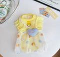 Summer Ice Silk Breathable Sun Protection Pet Dress for Dogs & Cats
