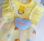 Summer Ice Silk Breathable Sun Protection Pet Dress for Dogs & Cats