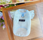 Summer Thin Pet Clothes, Mesh Hollow Breathable Vest with Flying Sleeves for Dogs & Cats