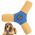 Pet Triangle Frisbee Toy, Wear Dirt Bite Resistant Squeaky Interactive Flying Disc, Boredom Relief Dog Play Toy
