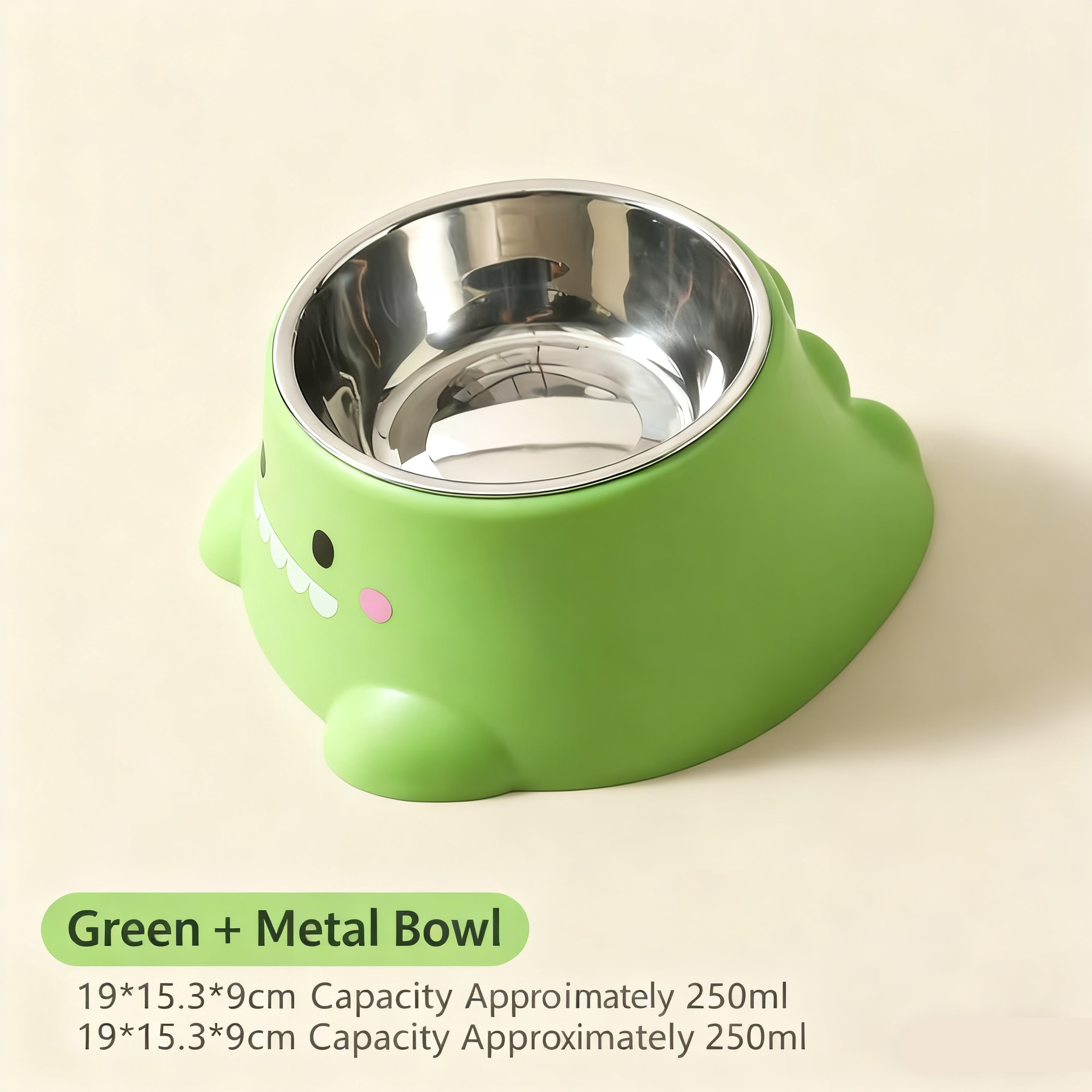 Stainless Steel Anti-Choke Bowl for Cats