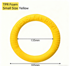 TPR Floating Dog Ring Toy, Chew‑Resistant