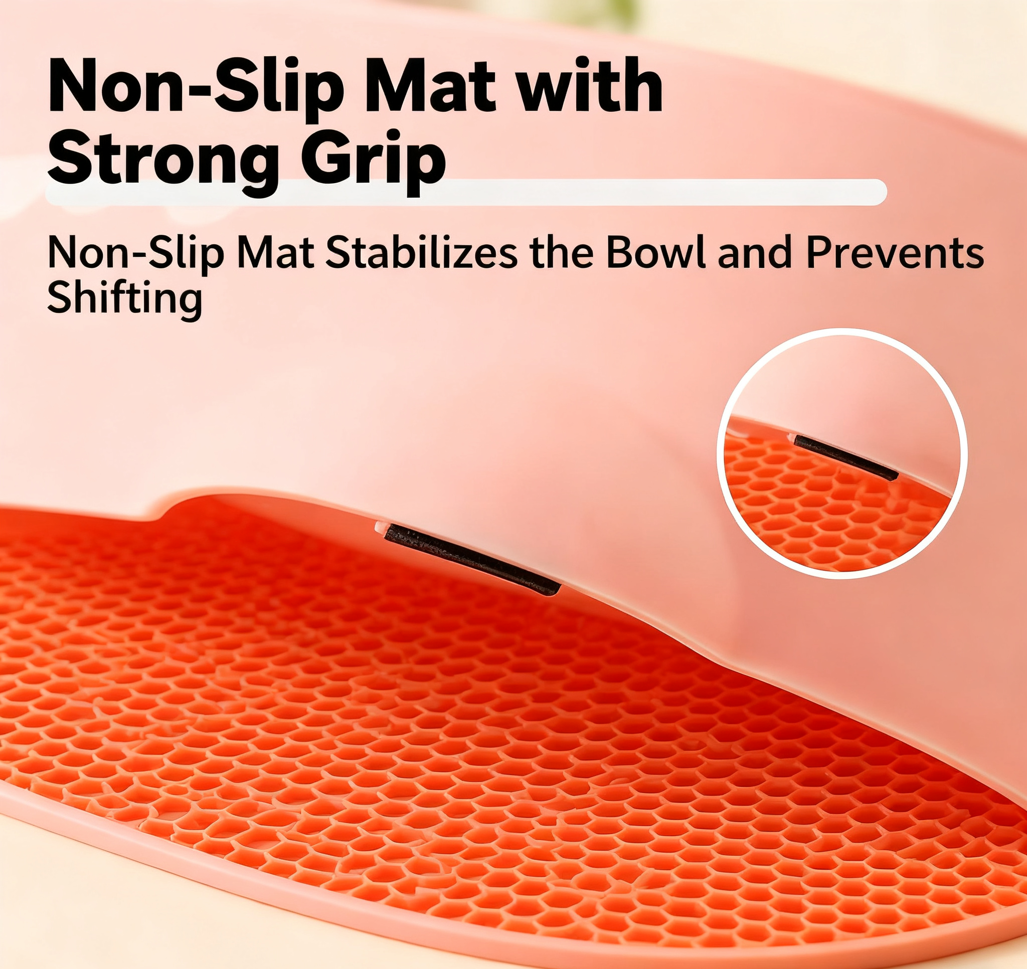 Stainless Steel Anti-Choke Bowl for Cats