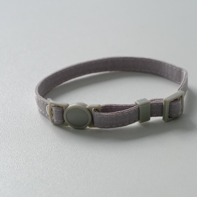 M&Miucy Safety Buckle Pet Collar, Neck-Friendly Anti-Slip