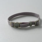 M&Miucy Safety Buckle Pet Collar, Neck-Friendly Anti-Slip