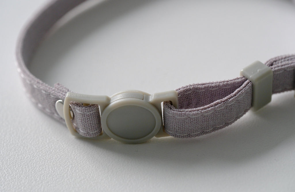 M&Miucy Safety Buckle Pet Collar, Neck-Friendly Anti-Slip