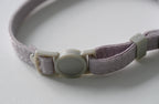 M&Miucy Safety Buckle Pet Collar, Neck-Friendly Anti-Slip