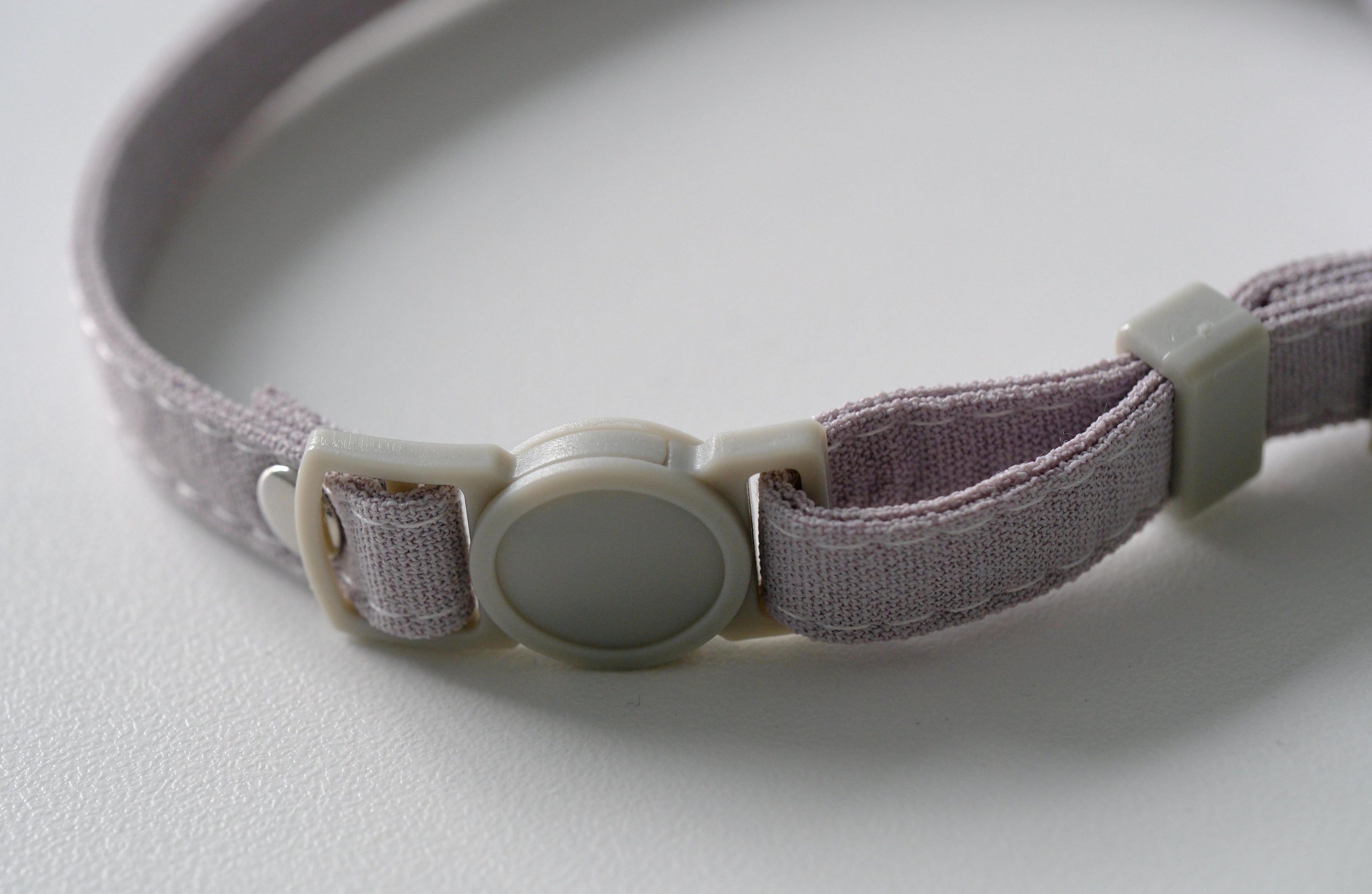 M&Miucy Safety Buckle Pet Collar, Neck-Friendly Anti-Slip