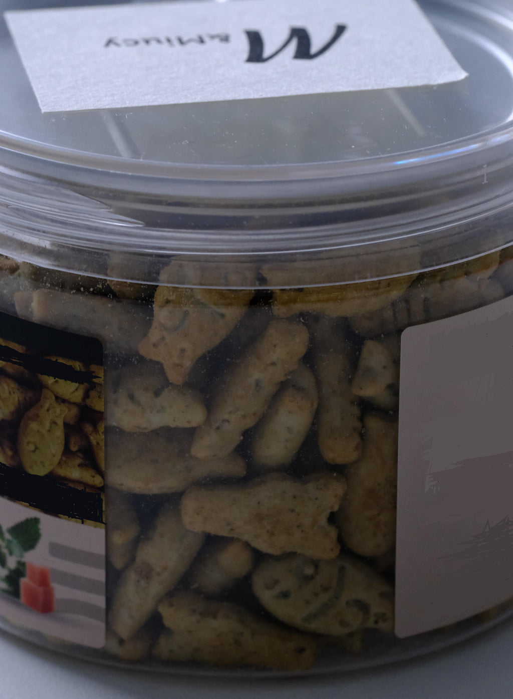 M&Miucy Edible Pet Treats - Catnip Cookies & Dried Fish Cat Snacks, Teeth-Cleaning, Hairball Relief, Interactive Rewards