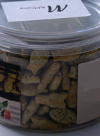 M&Miucy Edible Pet Treats - Catnip Cookies & Dried Fish Cat Snacks, Teeth-Cleaning, Hairball Relief, Interactive Rewards