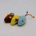 M&Miucy Realistic Plush Mouse Cat Toys for Boredom Relief, Filled with Catnip