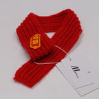 M&Miucy Pet Scarves & Bandanas, Warm Decorative Neckwear for Dogs & Cats