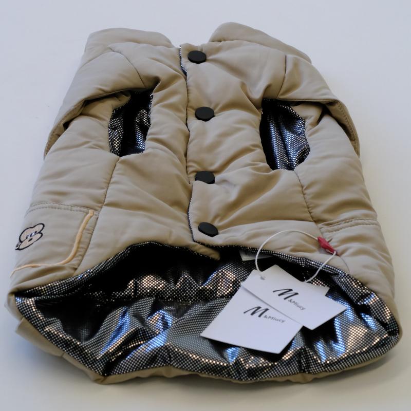 M&Miucy Hip-Hop Style Pet Vest & Padded Jacket, Warm Coat for Dogs & Cats