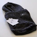 M&Miucy Warm Plush Striped Sweatshirt for Dogs & Cats, Casual Pet Outerwear