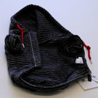 M&Miucy Warm Plush Striped Sweatshirt for Dogs & Cats, Casual Pet Outerwear