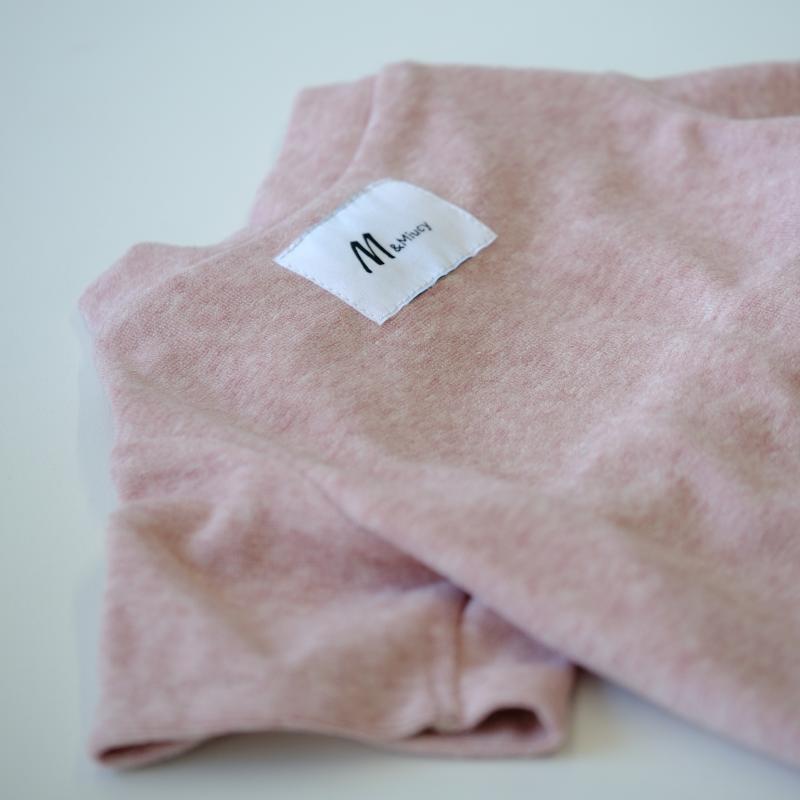 M&Miucy 2026 New Color Pet Spring & Autumn Two-Sleeve Base Shirt, Lotus Root Pink