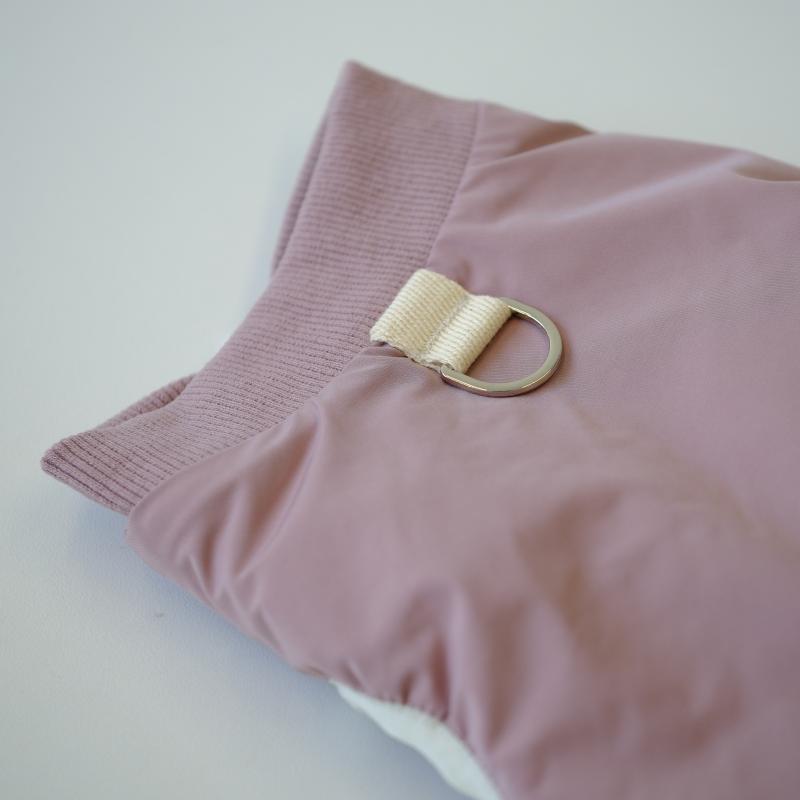 M&Miucy 2026 New Pet Short Fleece Sleeveless Vest, Pink Purple