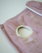 M&Miucy 2026 New Pet Short Fleece Sleeveless Vest, Pink Purple