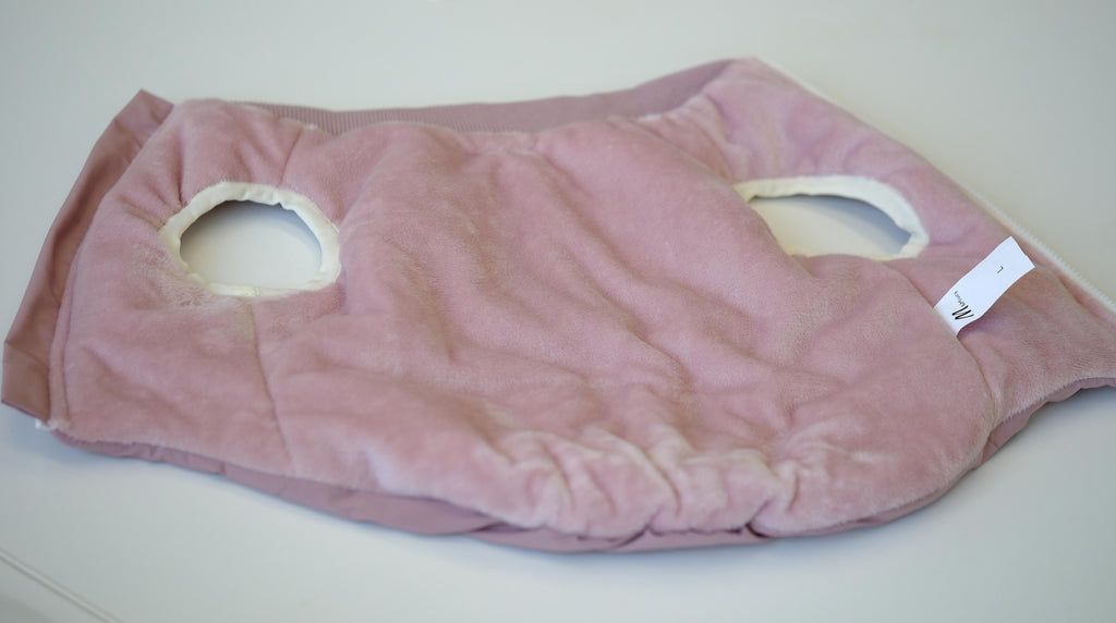 M&Miucy 2026 New Pet Short Fleece Sleeveless Vest, Pink Purple