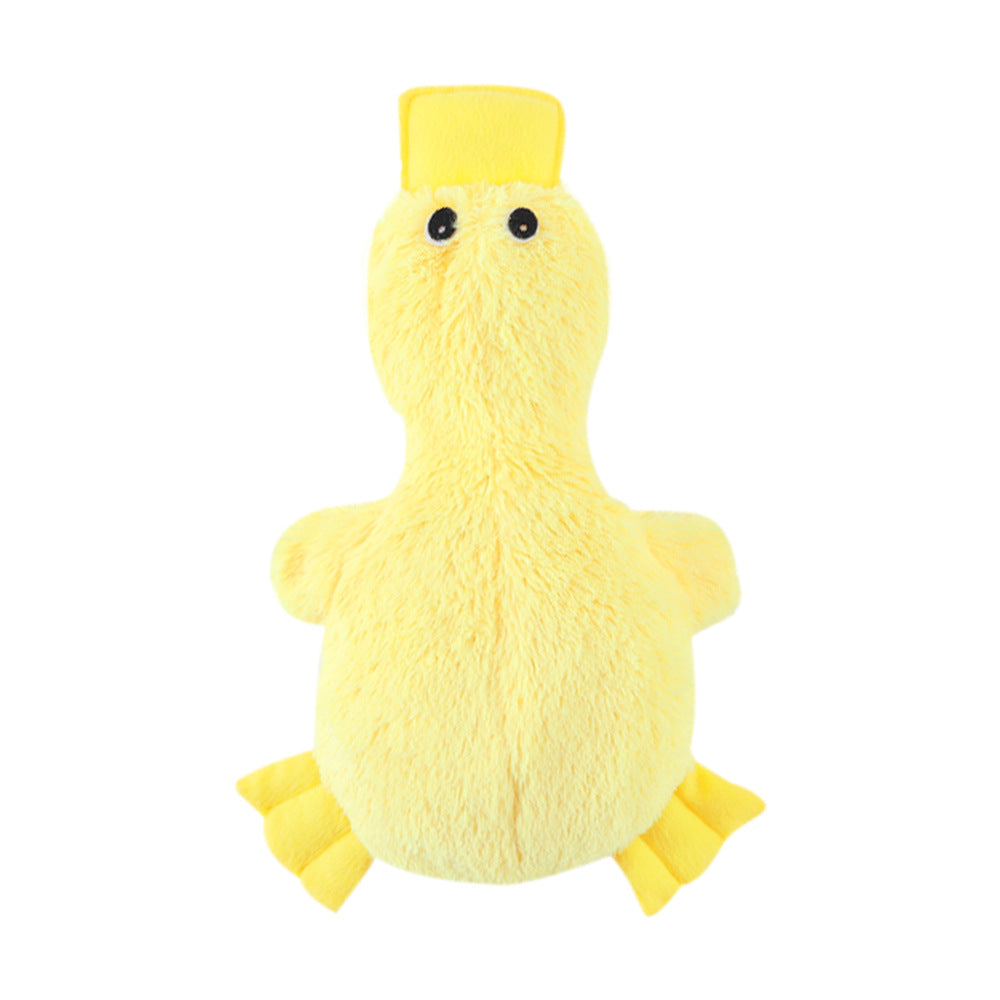 Plush Pet Toy with Squeaker for Cats & Dogs