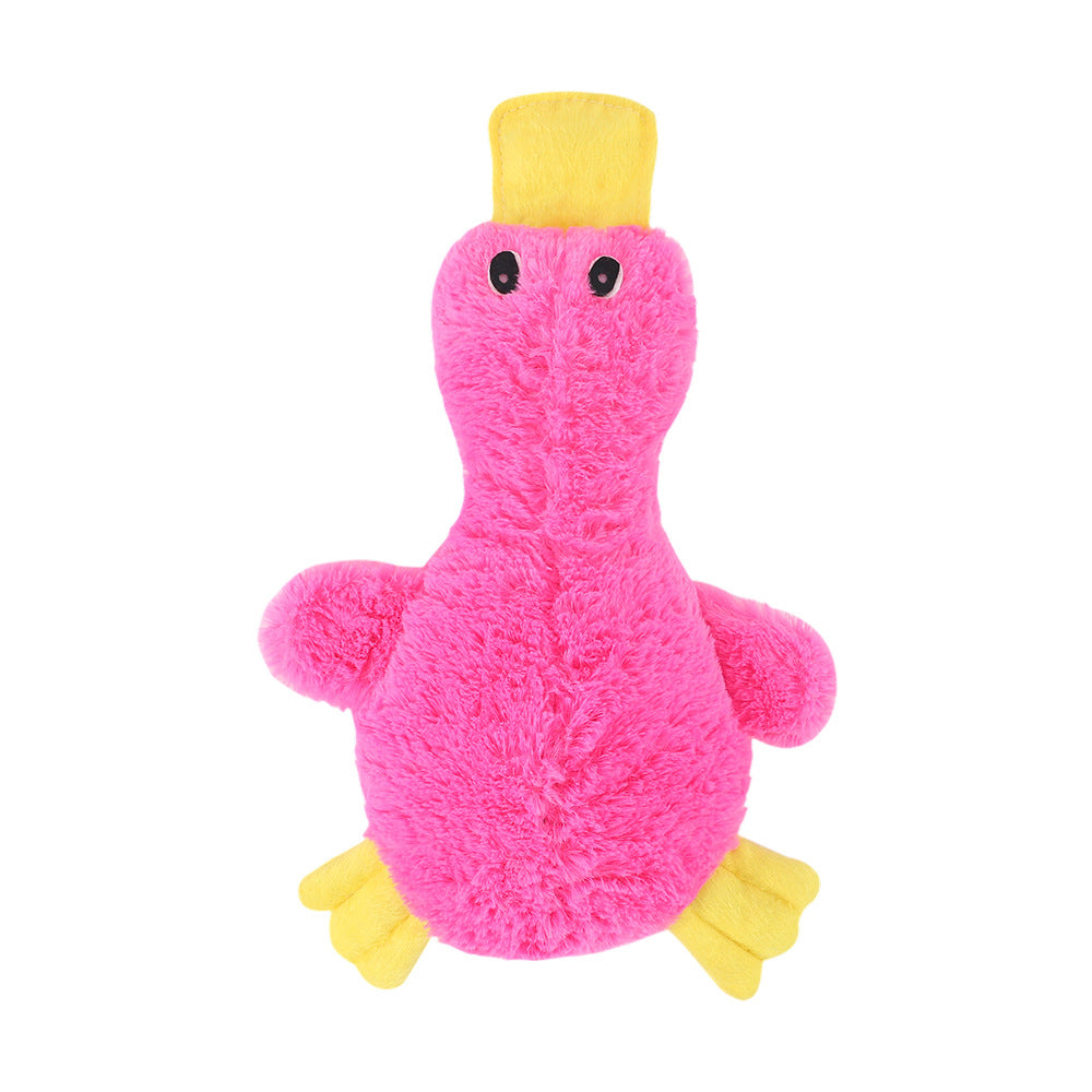 Plush Pet Toy with Squeaker for Cats & Dogs