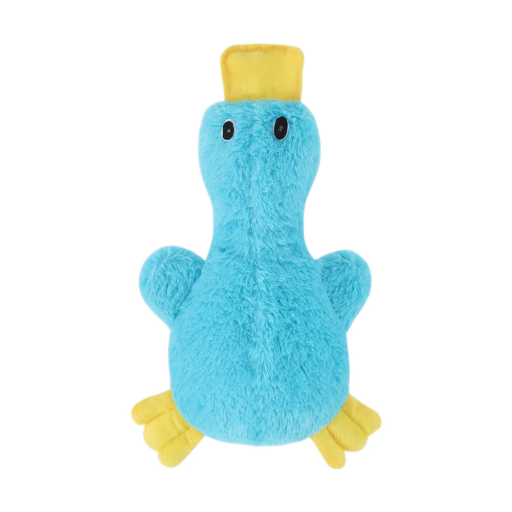 Plush Pet Toy with Squeaker for Cats & Dogs