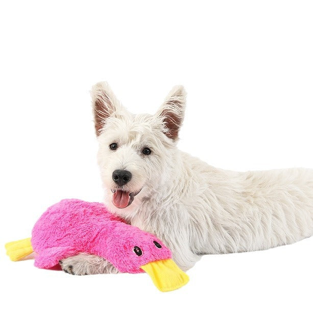 Plush Pet Toy with Squeaker for Cats & Dogs